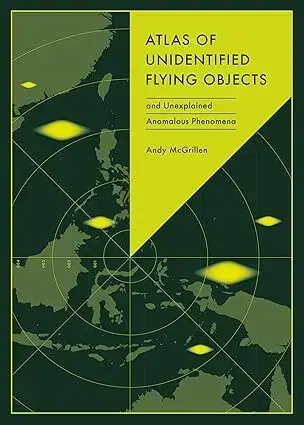 Geografia - ostatné Atlas of Unidentified Flying Objects - Andy McGrillen