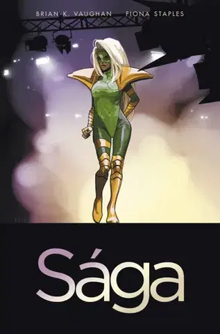 Komiksy Sága 4 (2. vydání) - Fiona Staples,Brian K. Vaughan,Richard Podaný