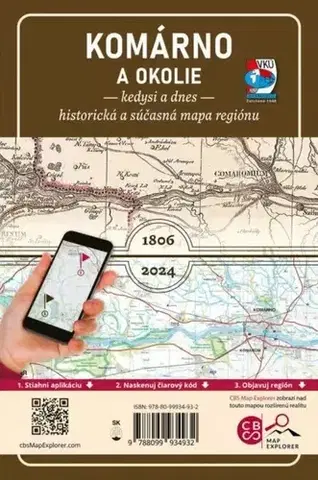 Geografia - ostatné PM Komárno a okolie kedysi a dnes