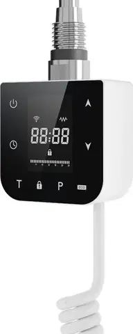 Radiátory do kúpeľne MEXEN - FA-F vykurovacia tyč s Wi-fi, 300 W, biela W953-0300-20