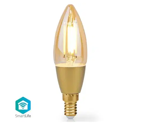 Žiarovky  Smart žiarovka E14 4.9W teplá biela WIFILRF10C37 WiFi Tuya