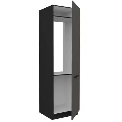 Kuchynské skrinky stojace Kuchynská skrinka Aria-Gr/Bl Anti Fingerprint 60lo-210 2f