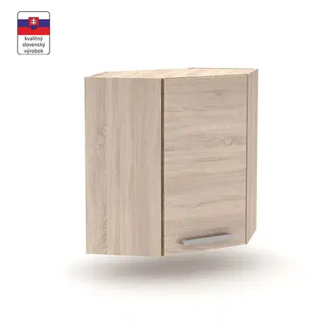 Kuchynské horné skrinky KONDELA Nova Plus NOPL-013-OH kuchynská skrinka dub sonoma
