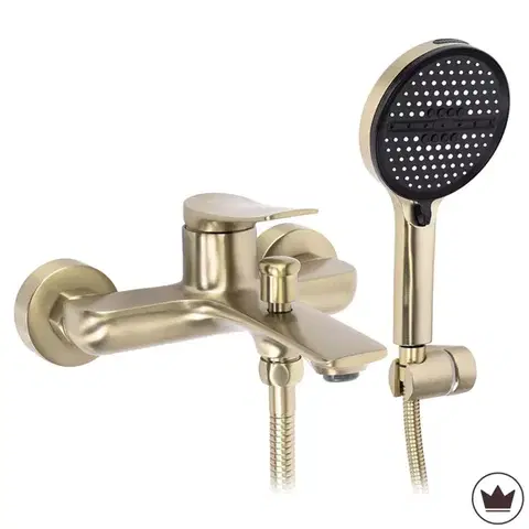 Kúpeľňové batérie REA - Vaňová batéria PREMIUM Vision Brush Gold REA-B6737