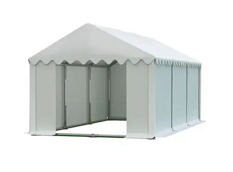 Skladové stany Skladový stan 4x6m biela PREMIUM