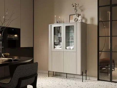 Vitríny Vitrína VERA 110 Halmar