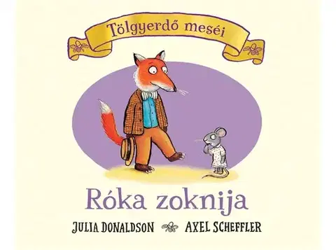 Leporelá, krabičky, puzzle knihy Róka zoknija - Axel Scheffler,Julia Donaldson