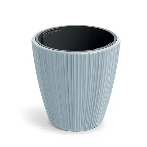Kvetináče a truhlíky DBOR350-443U plastový kvetináč 34,9 cm svetlosivá