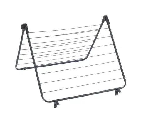 Svietidlá WENKO 63003100 - Sušiak na bielizeň CHAMPION 65x114 cm čierny 63003100