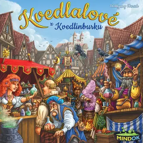 Strategické hry Mindok Hra Kvedlalovia z Kvedlinburgu Mindok
