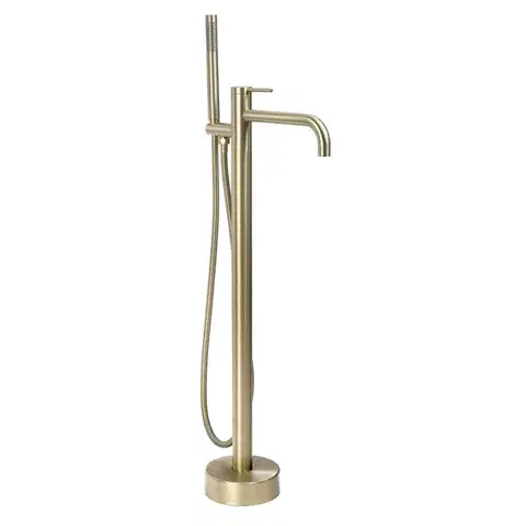 Kúpeľňové batérie REA - Voľne stojaca batéria Clif Brush Gold REA-B7502