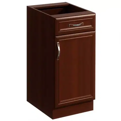 Kuchynské skrinky stojace Kuchynská skrinka Sycylia D40S1 P orech milano