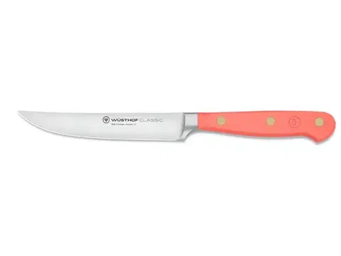 Steakové nože WÜSTHOF Nôž na steak Wüsthof CLASSIC Colour - Coral Peach 12 cm 