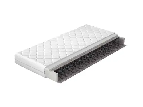 Matrace NABBI Otrano 80 pružinový matrac pružiny / plsť / PUR pena / látka