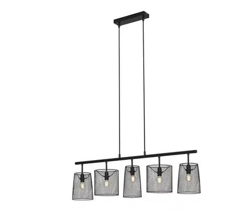 Svietidlá Brilo 4076-055 - Luster na lanku RETRO 5xE14/40W/230V 4076-055