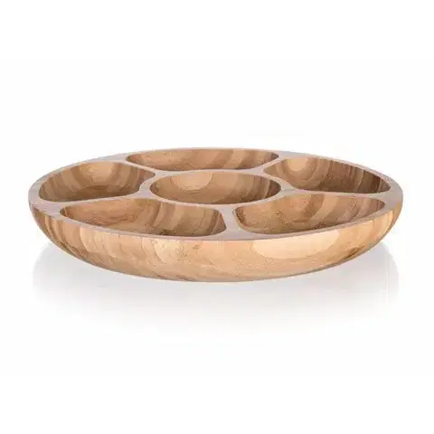 Podnosy a tácky Banquet Servírovacia miska BRILLANTE Bamboo, 31,5 x 4 cm
