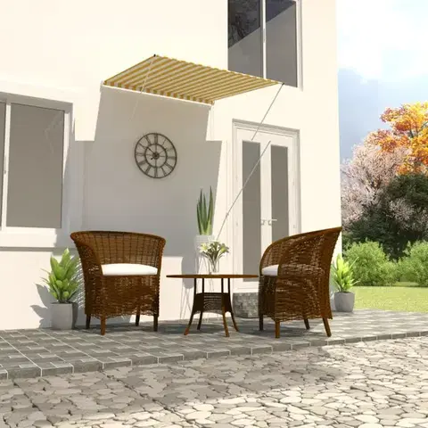 Záhradné markízy Zaťahovacia markíza 100x150 cm Dekorhome