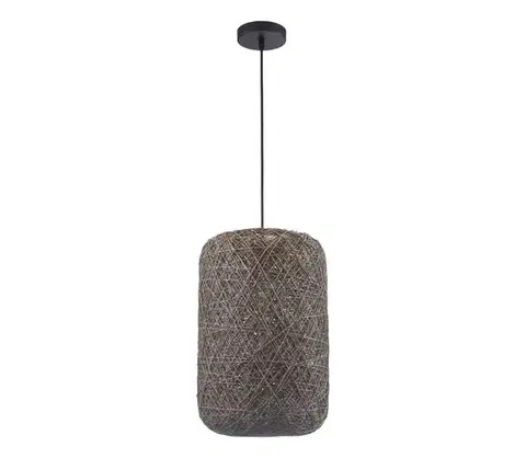 Svietidlá  Luster na lanku ELLEN 1xE27/20W/230V pr. 30 cm antracit 332233