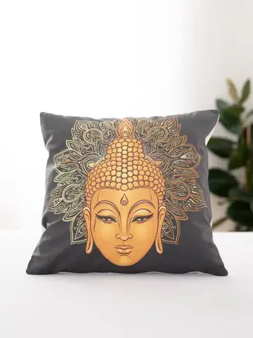 Dekoračné obliečky MKLozkoviny.sk Obliečka na vankúš mikroplyš 45 × 45 cm - Buddha 3-  -