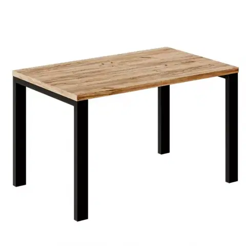 Jedálenské stoly Rozkladací stôl Garant 130/265x80cm Dub Craft Zlatý
