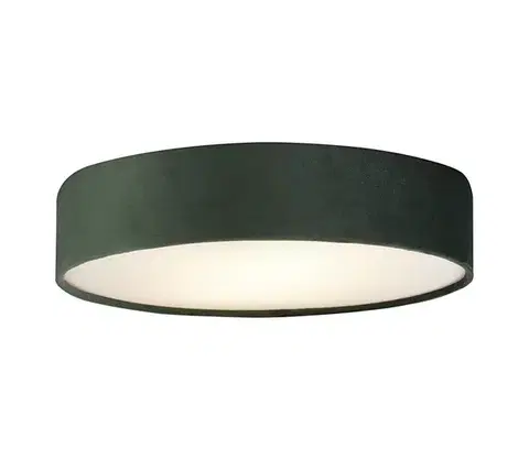 Svietidlá Searchlight 23298-3GR - Stropné svietidlo DRUM 3xE27/60W/230V, zelené 23298-3GR