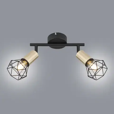 Moderné lampy do obývačky Stropné bodové svietidlo 54802S-2AB LS2