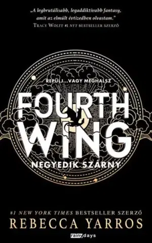 Sci-fi a fantasy Fourth Wing - Negyedik szárny - (Különleges kiadás) - Rebecca Yarros