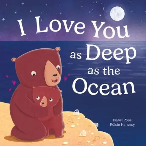 Leporelá, krabičky, puzzle knihy I love you as deep as the ocean - Isabel Pope