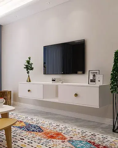 TV stolíky TV stolík Zuzu 150 - White