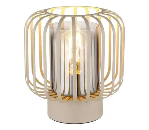 Lampy Globo 15758T - Stolová lampa ALFRED 1xE27/40W/230V 15758T