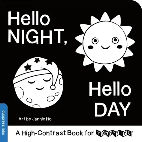 Leporelá, krabičky, puzzle knihy Hello Night, Hello Day - duopress