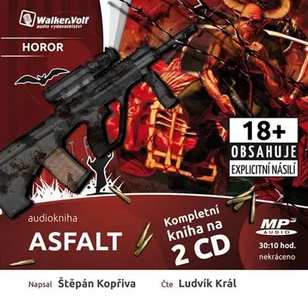 Sci-fi a fantasy Walker & Volf Asfalt - audiokniha