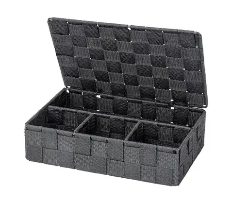 Svietidlá WENKO 24223100 - Kôš ADRIA 26x17 cm sivá/antracit 24223100