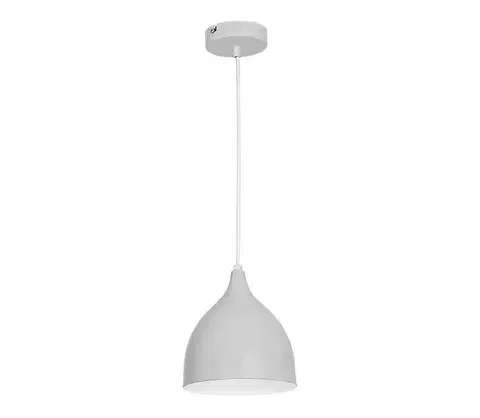 Svietidlá  Luster na lanku NOAK 1xE27/15W/230V šedá 9427