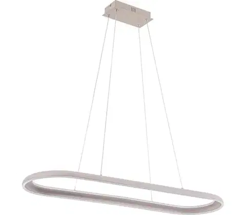 Svietidlá  LED luster na lanku CASHMERE LED/80W/230V 30x100 cm béžový 338037