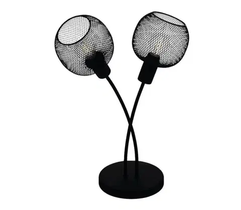 Lampy Eglo 43376 - Stolná lampa WRINGTON 1 2xE14/40W/230V 43376
