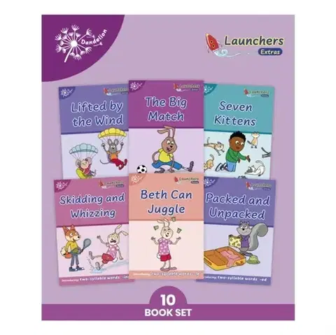 Príprava do školy, pracovné zošity Phonic Books Dandelion Launchers Extras Stages 16-20 - Books