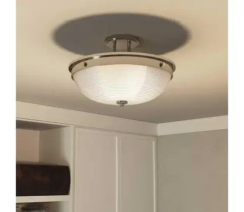 Svietidlá Elstead Quoizel QZ-MANTLE-SF-IS - Prisadený luster MANTLE 2xE27/60W/230V lesklý chróm QZ-MANTLE-SF-IS