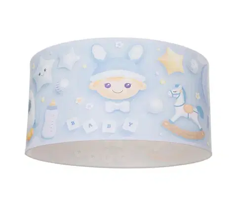 Svietidlá  Detské stropné svietidlo KIDS ROOM 1xE27/60W/230V, priemer 40 cm, motív kozmonauta H0955