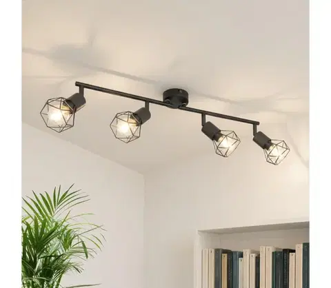 Svietidlá BRILAGI - Bodové svietidlo CAGE 4xE14/40W/230V 54802S-4-BRI