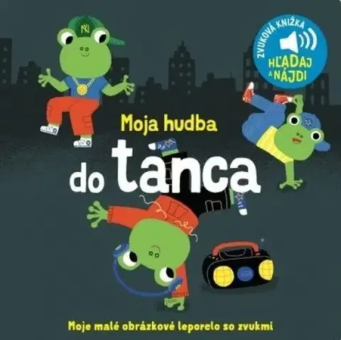 Leporelá, krabičky, puzzle knihy Moja hudba do tanca - Marion Billet