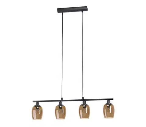 Svietidlá Eglo 98765 - Luster na lanku ZABALEA 4xE14/40W/230V 98765