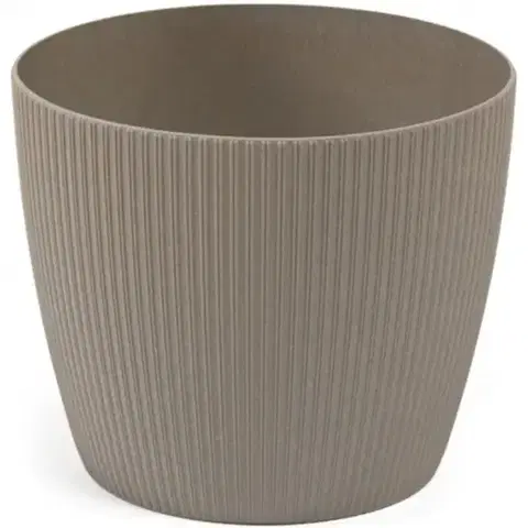 Záhrada Obal na kvety Magnolia Jumper Eco 14x11 cm šedý