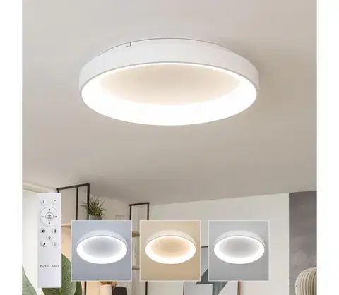 Svietidlá BRILAGI - LED stmievateľné stropné svietidlo FALCON II LED/99W/230V pr. 60 cm biele + DO BRC2668-600/BI