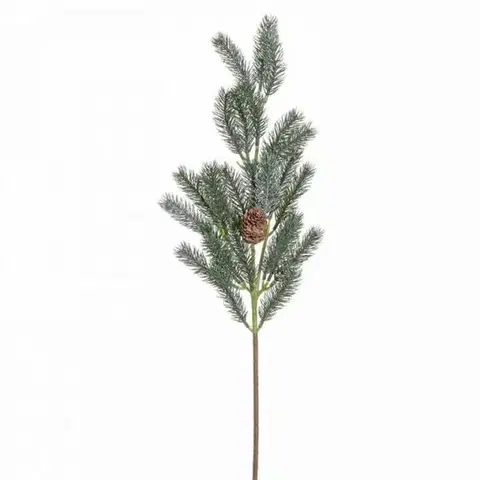 Vetvičky, girlandy, kvety Kinekus Ozdoba zapichovacia, vetvička, čečina, 61cm, zelená