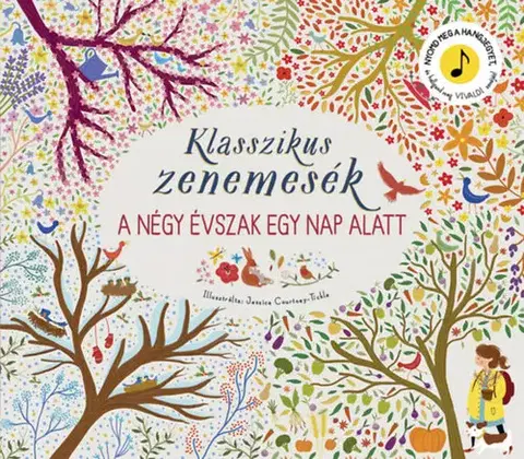 Zvukové knihy Klasszikus zenemesék: A négy évszak egy nap alatt - Nyomd meg a hangjegyet, és hallgasd meg Vivaldi zenéjét!
