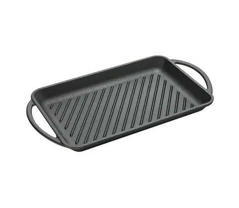 Panvice Cattara Grilovací pánev s držadly LITINA 33 x 21,5 cm 13062
