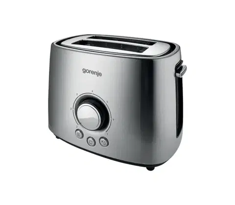Predlžovacie káble GORENJE T1000E - Hriankovač s dvoma otvormi a ohrievacím roštom 1000W/230V nerez 565728