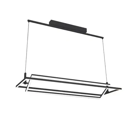 LED osvetlenie Azzardo  - LED Stmievateľný luster na lanku VIENA 2xLED/70W/230V 
