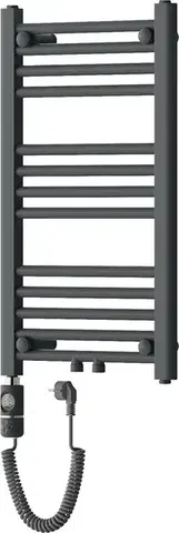 Radiátory do kúpeľne MEXEN/S - Mars radiátor + vykurovacia tyč 700 x 400 mm, 300 W, antracit W110-0700-400-2300-66